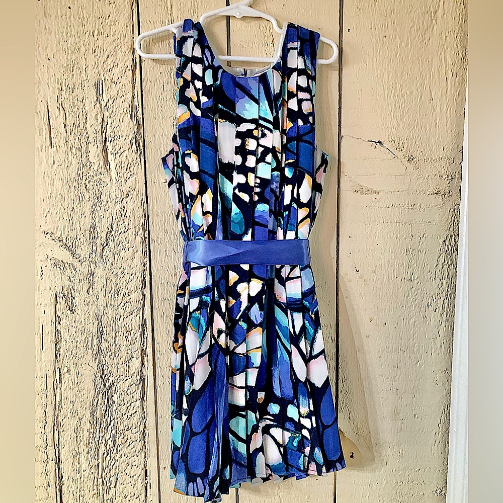 Beautiful Gymboree Butterfly Print Pleated Dress